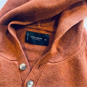 Lucky Brand Terracotta Hoodie Sweater